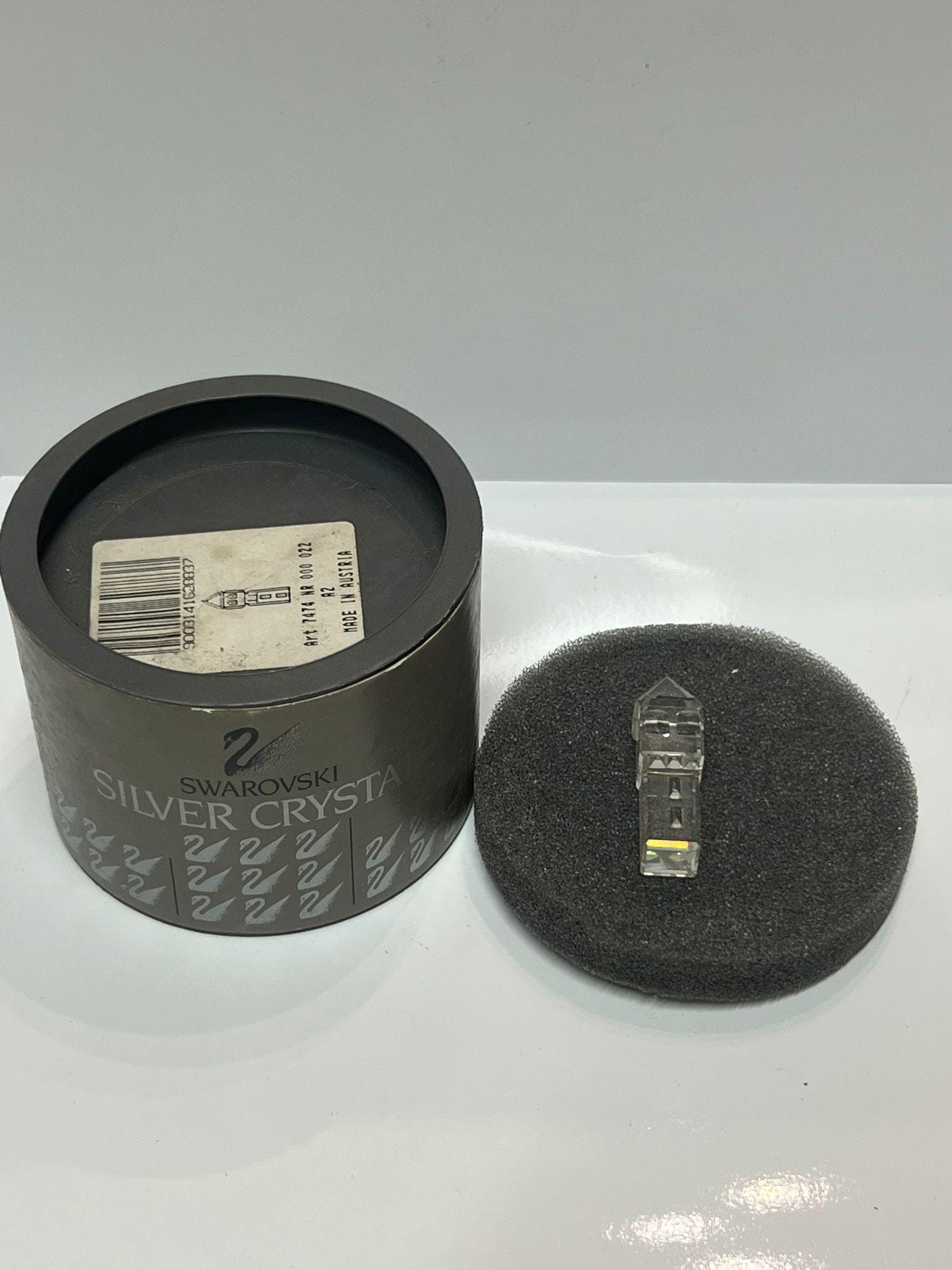 ヴィンテージ ボックス入りスワロフスキークリスタル - キャッスル