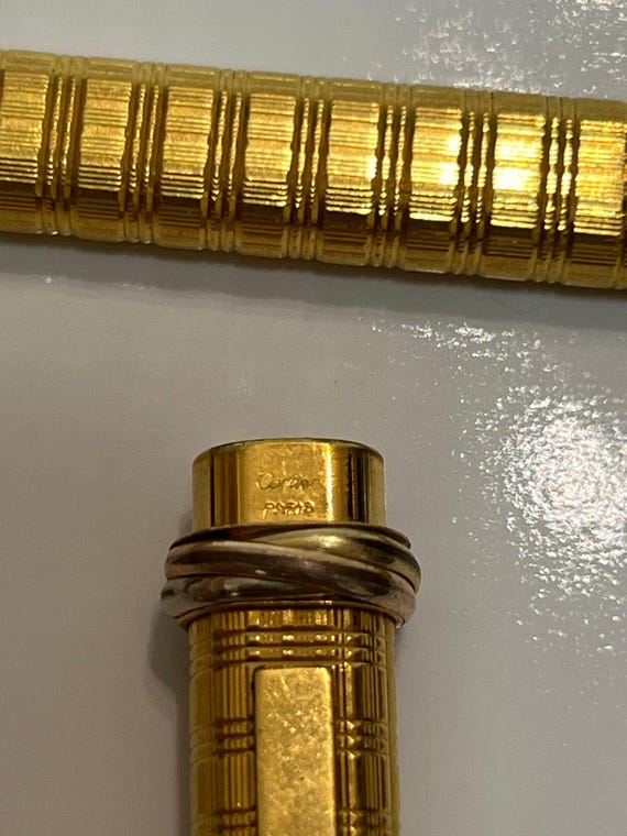 Cartier万年筆　ヴァンドーム　トリニティ ヴィンテージ カルティエ ヴァンドーム トリニティ 万年筆