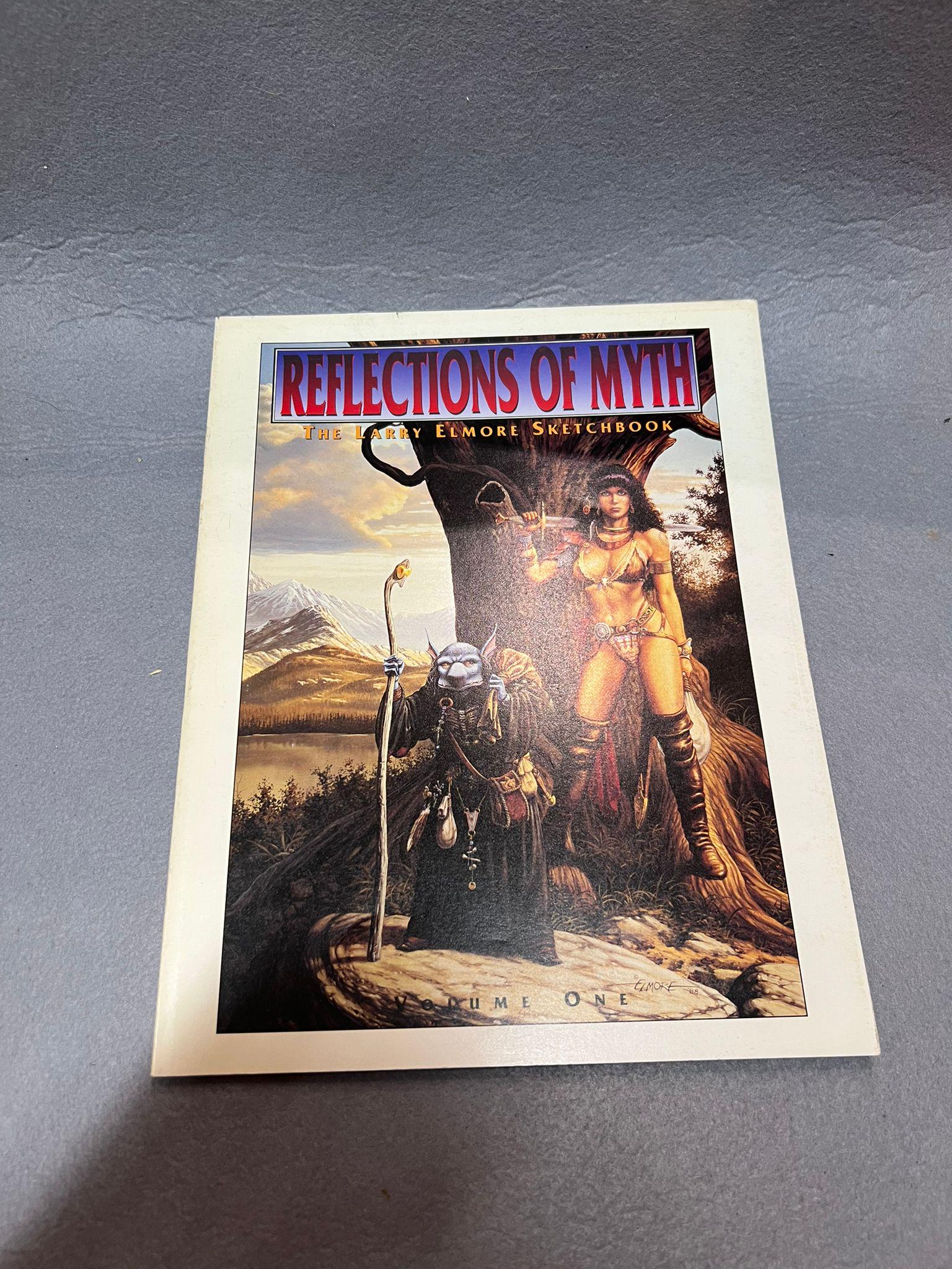 Vintage Reflections of Myth Larry Elmore Sketch Book Vol1 - 1993