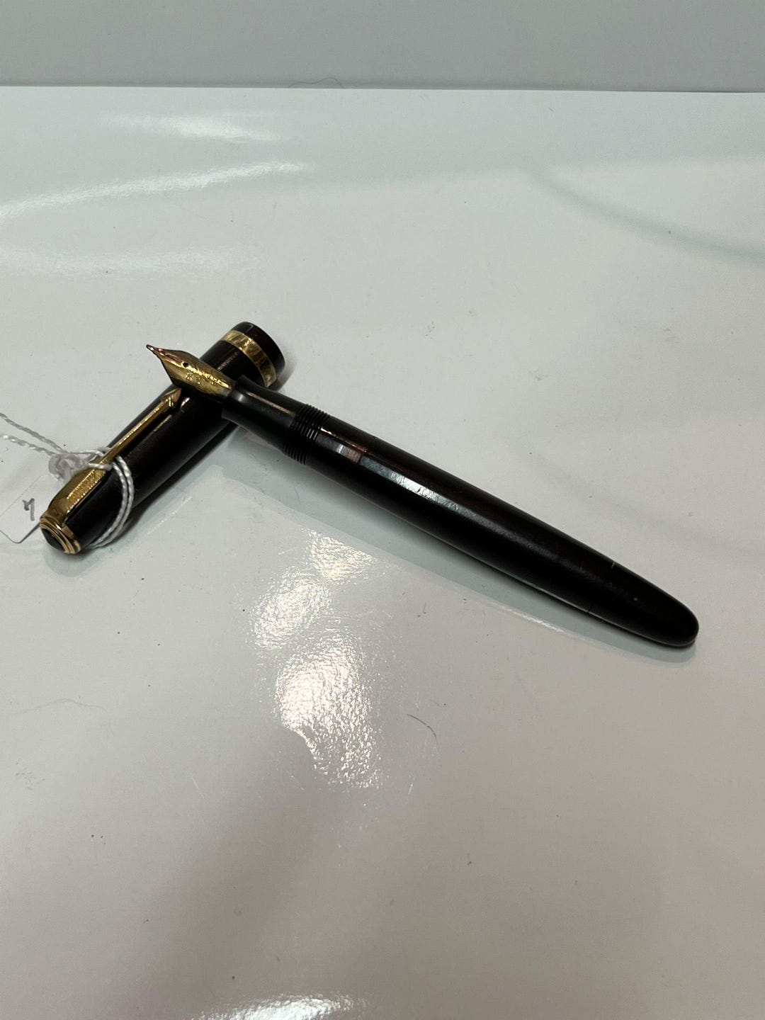 Vintage Parker Duofold Black & Gold - 1960s Fountain Pen - Made in ...
