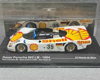 Modèle Réduit Porsche-Dauer 962 LM 1994 IXO 1/43 - N°29, Boîte D'origine, Neuf !