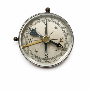 Antik/vintage tysk fickkompass