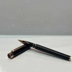 Vintage Targa By Sheaffer - Sheaffer Targa 1003s Matt Black - 14k Nib - Fountain Pen