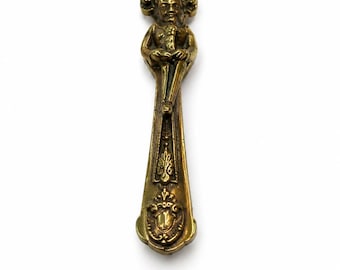 Antique/Vintage Brass Lincoln Imp Nutcracker - England