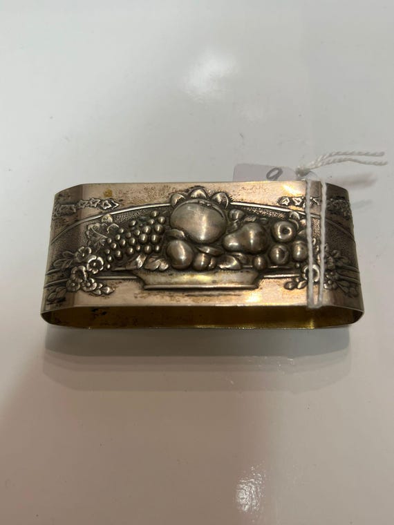 アンティーク/ヴィンテージ ナプキングリング スターリングシルバー