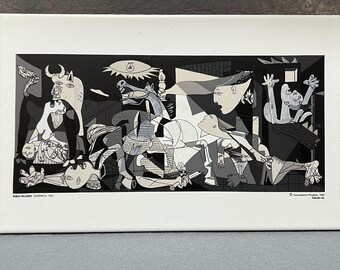 Frame Reproduction of Pablo Picasso - Famous 1937 Painting Guernica - 1997