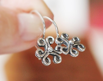 Handmade Sterling Silver Dangle Earrings Gifts For Her