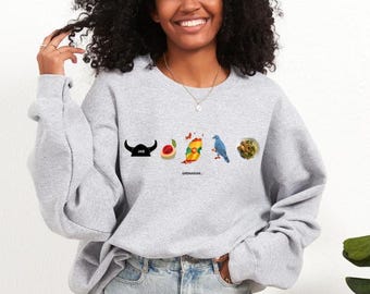 Embroidered Grenada Sweatshirt, Caribbean Souvenir Crewneck
