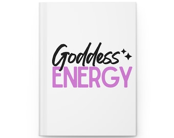 Empowering Goddess Energy Journal, spiritueel cadeau, meditatienotitieboekje, persoonlijke planner, inspirerend schrijven