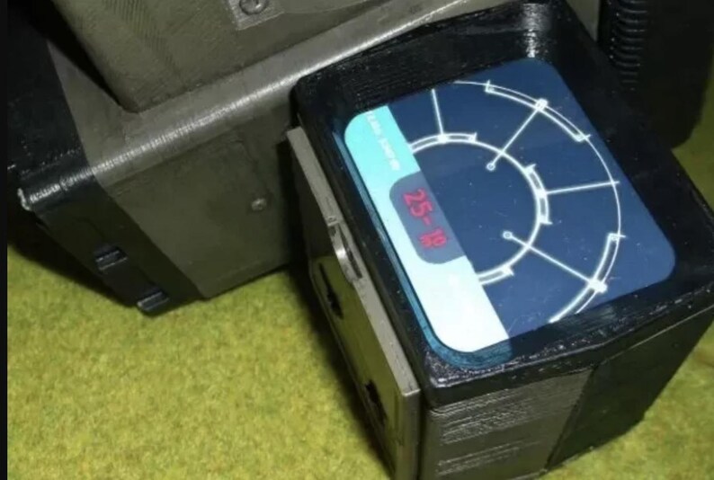 Col' Marines Motion Tracker Aliens Style Scale Replica Cosplay Prop 3D ...