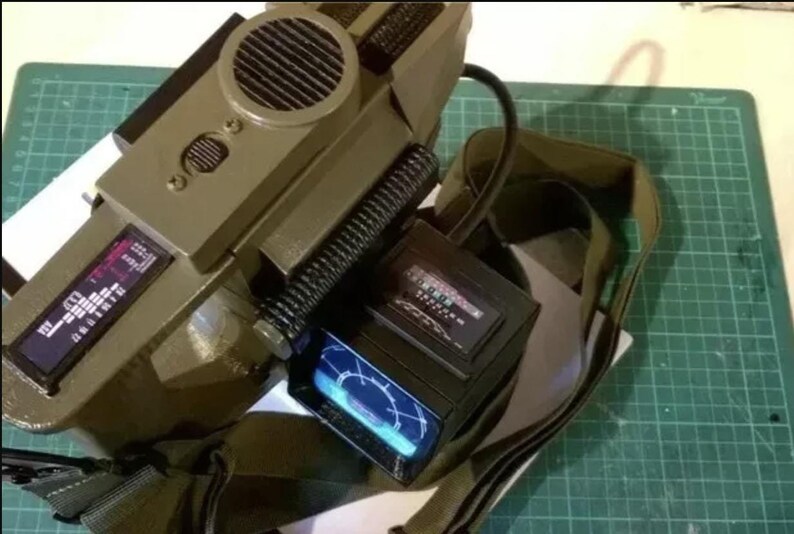 Col' Marines Motion Tracker Aliens Style Scale Replica Cosplay Prop 3D ...