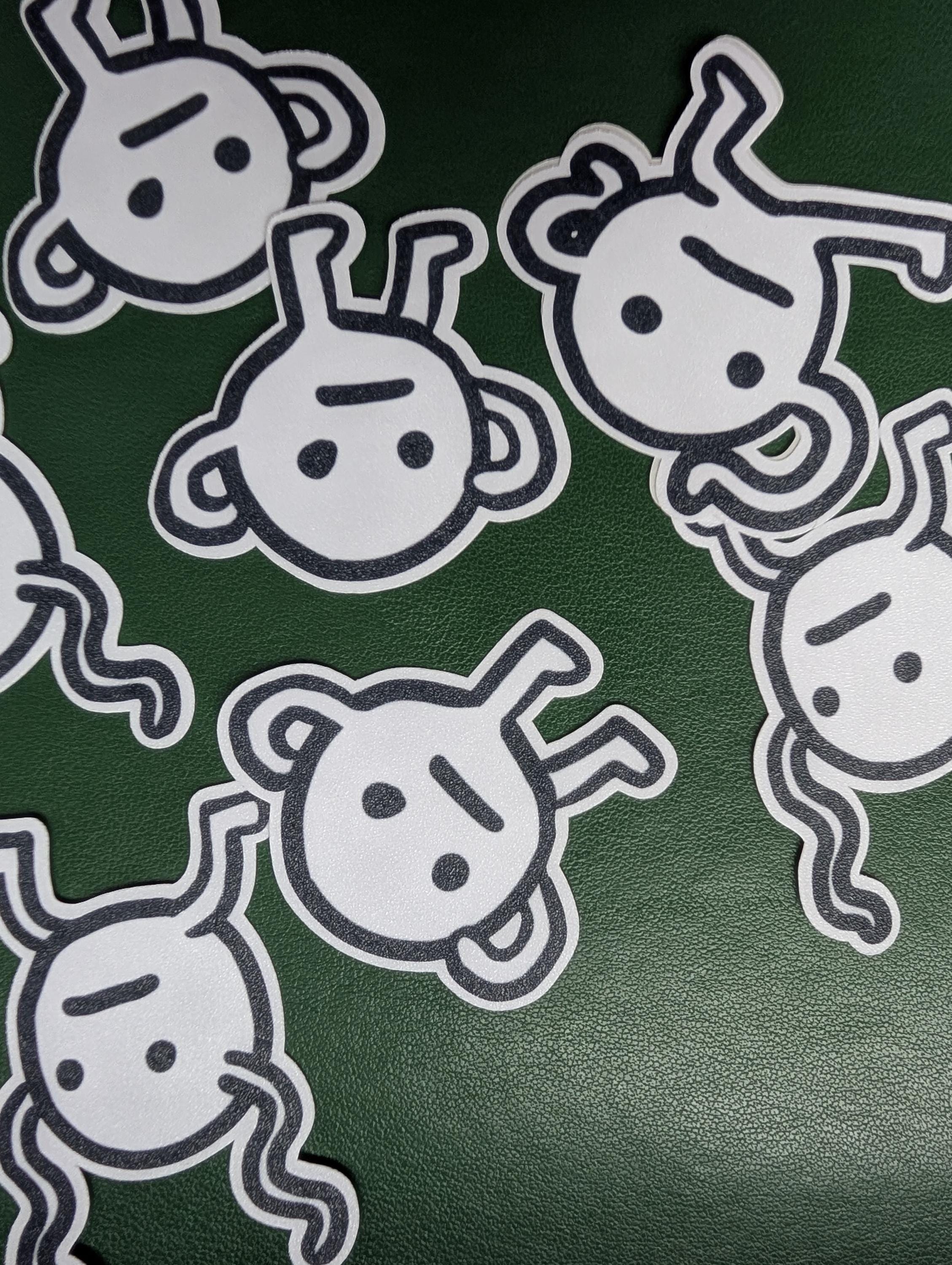 Goober Sticker Goobers Sticker Set: Waterproof Vinyl Art Stickers - Etsy