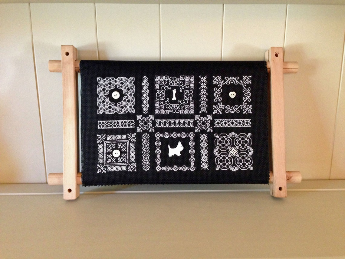 Mcduff's Button Sampler - Blackwork Pattern, Instant Download, Set of 6 ...