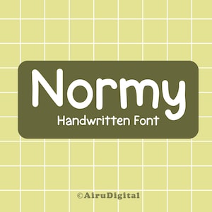 Aesthetic Handwritten Font, Handwriting for iPad, Good Note, Notability, Neat Note Taking, Planner, Journal Use, Multilingual, Cute, Normy
