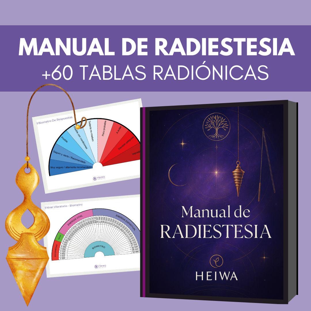 Radiesthesia Manual + 67 Radionic Tables - Pendulum - Aurameter - Rods ...