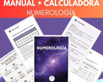 Numerologia - Manual con calculadoras y tablas.