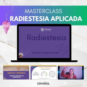 Dowsing Masterclass Course - Learn to Read Energies with a Pendulum, Rods, and Auristometer - Manual - 60 Radonic Tables - Exercises