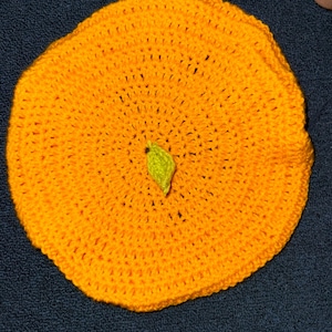 fruit hat crochet beret