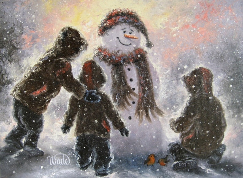 paintings with three figures