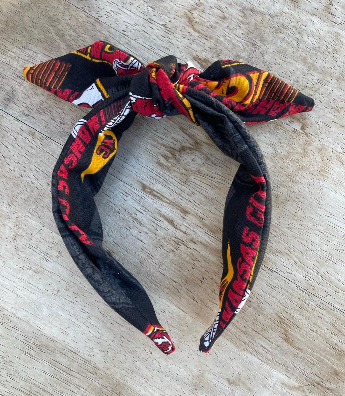 Kansas City Chiefs Headband - Etsy Canada display picture 2