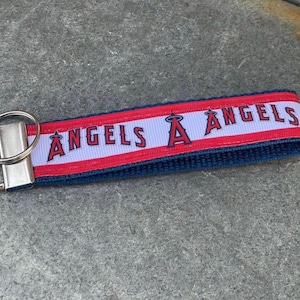Angels Baseball | Anaheim Angels | Los Angeles Angels MLB FOB | Wristlet | Keychains