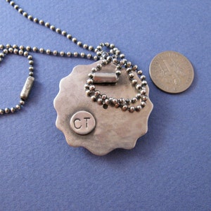 Shiva sea shell sterling silver pendant necklace image 5