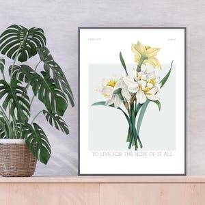 Taylor Swift-inspirierter Lyrik Druck | August | Digitaler Download | Blumen Wand Kunst | Druckbereites Zitat | Swiftie Wohndekor