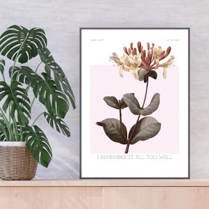 Taylor Swift-inspirierter Lyrik Druck | Alles Gut | Digitaler Download | Blumen Wand Kunst | Druckbereites Zitat | Swiftie Wohndekor