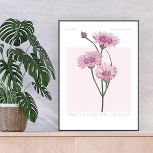 Taylor Swift-Inspired Lyric Print | YOYOK | Digital Download | Floral Wall Art | Printable Quote | Swiftie Home Décor