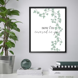 Taylor Swift-Inspired Lyric Print | Ivy | Digital Download | Minimalist Wall Art | Printable Quote | Swiftie Home Decor