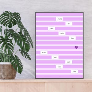 Taylor Swift-Inspired Lyric Print | YOYOK | Digital Download | Minimalist Wall Art | Printable Quote | Swiftie Home Decor