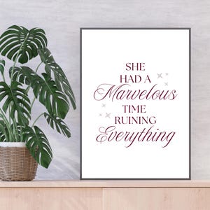 Taylor Swift-Inspired Lyric Print | Last Great American Dynasty | Digital Download | Minimalist Art | Printable Quote | Swiftie Home Decor