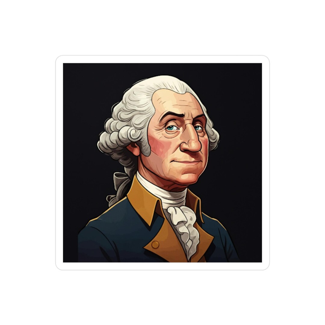 George Washington Decal - Etsy
