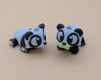 Flexi Panda, Panda, Impressions 3D, Figurine, Animal articulé