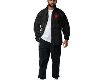 The Break Key Embroidered Windbreaker