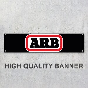 ARB Vinyl Banner Sign Workspace Decoration Garage Car Bike Motorsport Bike Motorbike Motorcycle Workshop Service OFF-ROAD Offroad