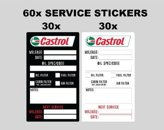 Limited edition cursive logo decal stickers in custom colors and sizes