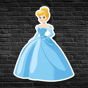 Cinderella | Disney | Cinderella Sticker | Disney Sticker | Disney Princess | Disney Princess Sticker
