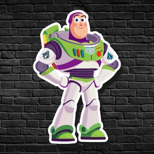 Buzz Lightyear | Pixar | Buzz Lightyear Sticker | Pixar Sticker | Space Ranger | Space Ranger Sticker | Toy Story | Toy Story Sticker