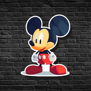 Mickey Mouse | Disney | Mickey Mouse Sticker | Disney Sticker