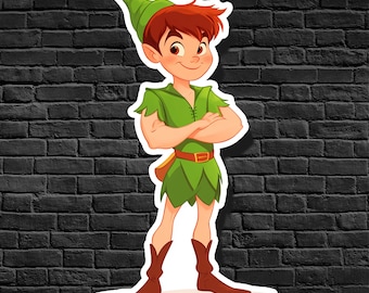 Sticker Peter Pan, Disney-fanart