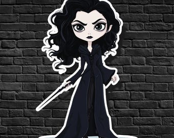 Bellatrix Lestrange Sticker - Harry Potter Fan Art