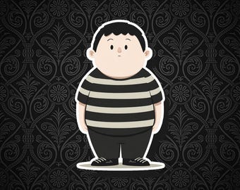 Adesivo Pugsley Addams: La famiglia Addams - Goth Pop Art
