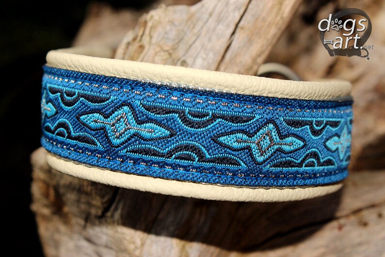 Martingale Leather Dog Collar Limited Slip Design your own Etsy