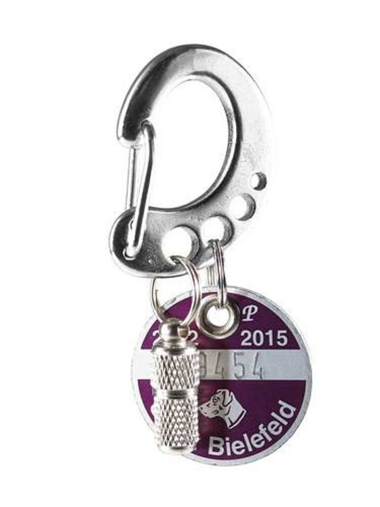 Dog ID Tag Holder Easy Change Design Snap Hook Etsy