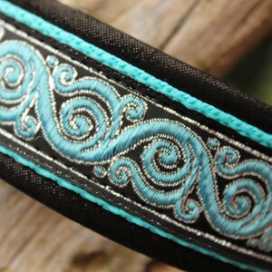 Fancy Dog Collar, Sparkly Leather, Metal Buckle with Personalization available, Design your own