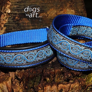 Lure Coursing Leash, Slip Lead, Slip Leash, Lure Coursing Collar, Leather Slip Collar, Show Leash, Slip Dog Leash, Pick your own design image 1