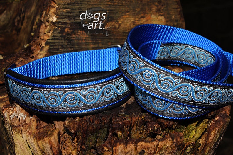 Lure Coursing Leash, Slip Lead, Slip Leash, Lure Coursing Collar, Leather Slip Collar, Show Leash, Slip Dog Leash, Pick your own design image 1