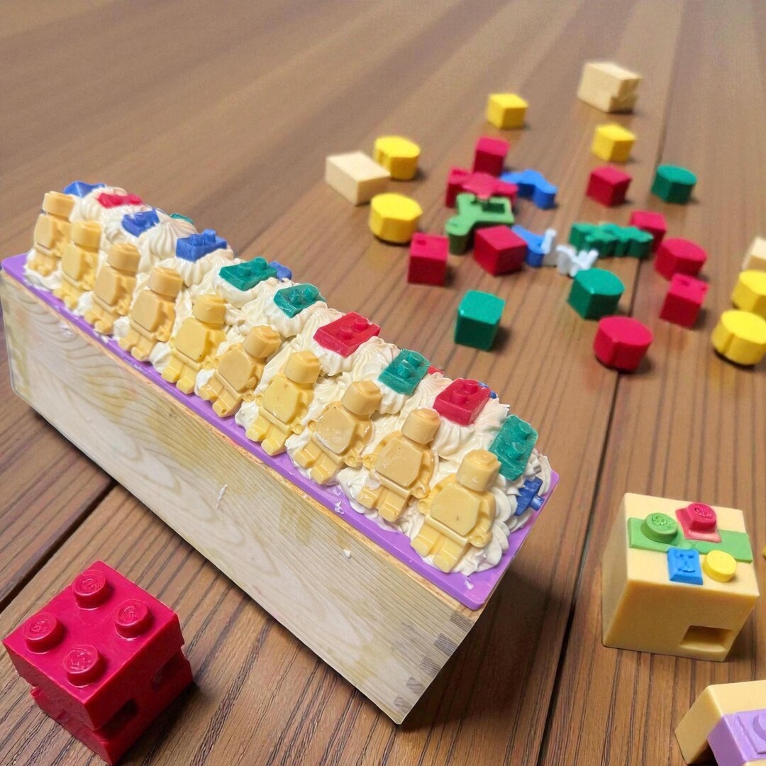 Building Blocks Themed Bar Soap Scented Like Lemon Head Candy - Etsy