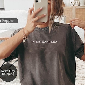 Personalized Comfort Colors T-Shirt, Custom Embroidered T-Shirts, Embroidered Comfort Colors Tee, Custom Embroidery, Mother&#39;s Day Gift